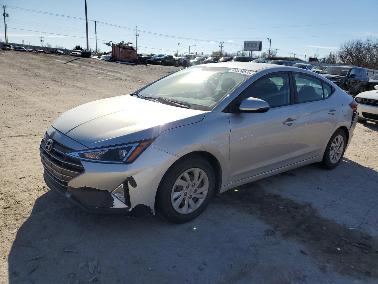 HYUNDAI ELANTRA 2019 5npd74lf0kh453075