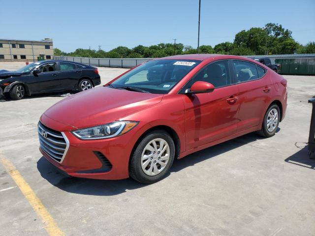 HYUNDAI ELANTRA SE 2017 5npd74lf1hh132185