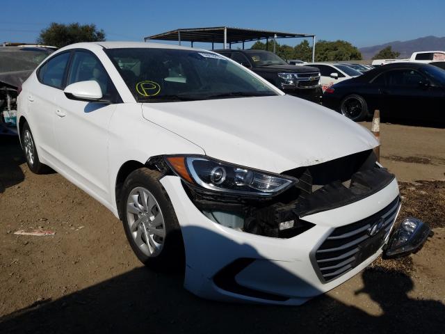 HYUNDAI ELANTRA SE 2017 5npd74lf1hh151917