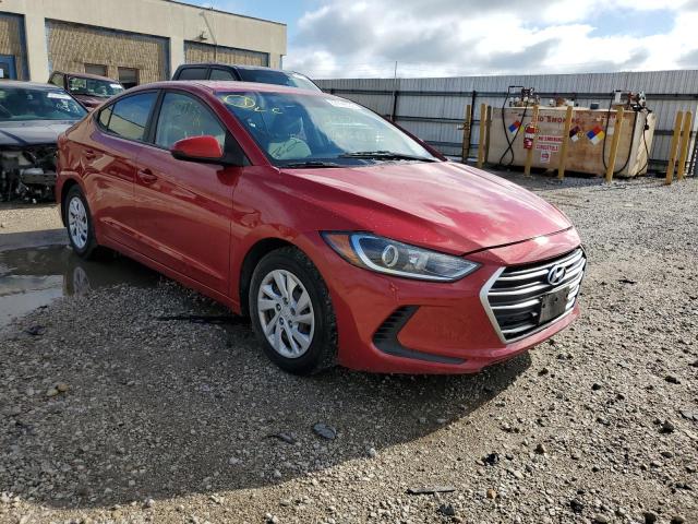 HYUNDAI ELANTRA SE 2017 5npd74lf1hh164456