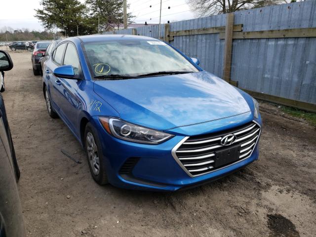 HYUNDAI ELANTRA SE 2017 5npd74lf1hh211176