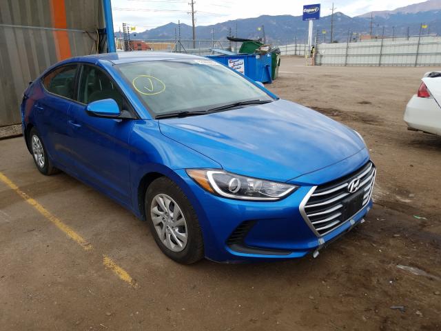 HYUNDAI ELANTRA SE 2018 5npd74lf1jh262196