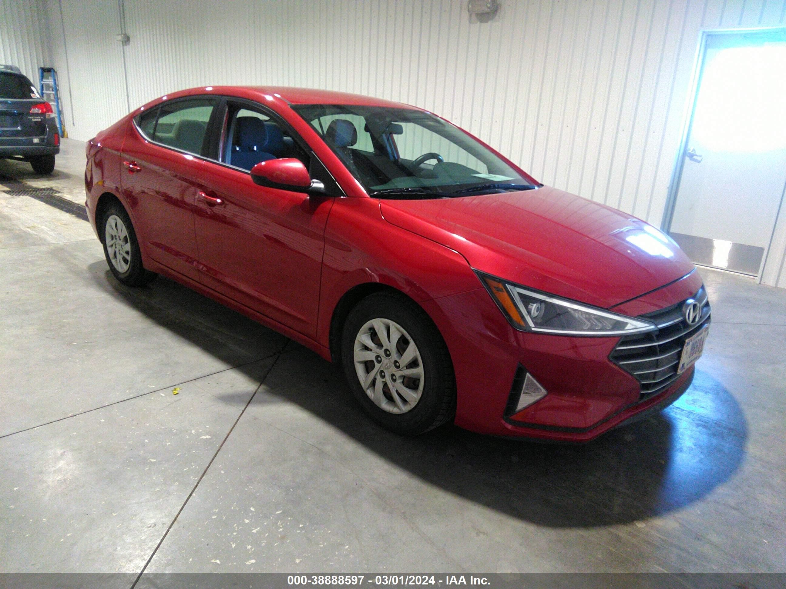 HYUNDAI ELANTRA 2019 5npd74lf1kh486067