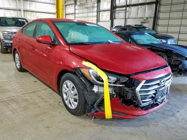 HYUNDAI ELANTRA SE 2017 5npd74lf2hh096393