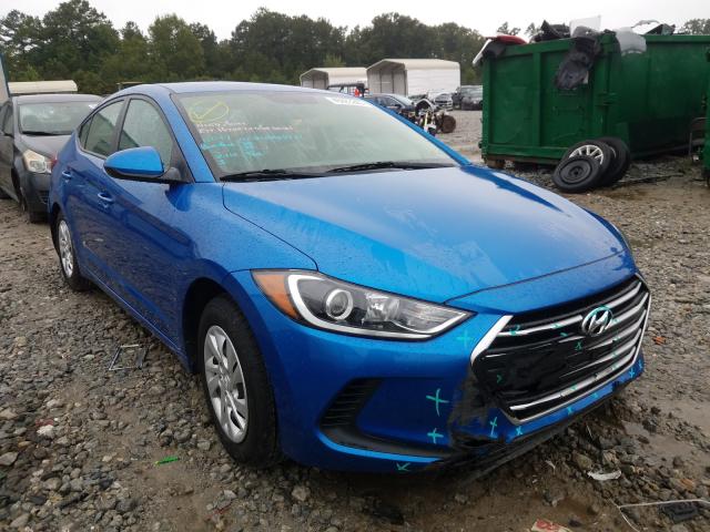 HYUNDAI ELANTRA SE 2017 5npd74lf2hh100605