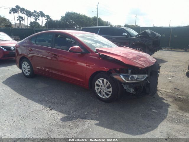 HYUNDAI ELANTRA 2017 5npd74lf2hh101303