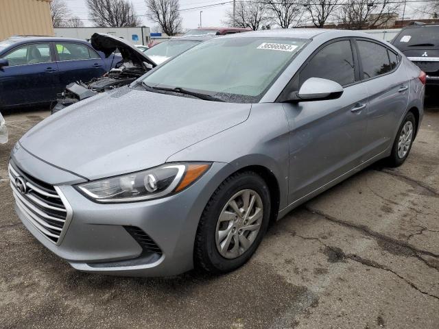 HYUNDAI ELANTRA SE 2017 5npd74lf2hh102421