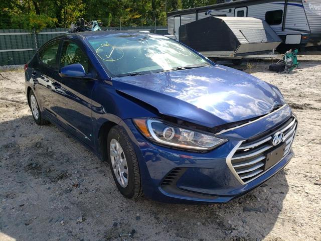 HYUNDAI ELANTRA SE 2017 5npd74lf2hh115329