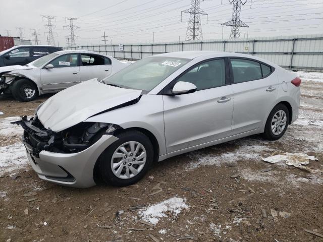 HYUNDAI ELANTRA SE 2017 5npd74lf2hh149996