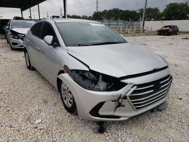 HYUNDAI ELANTRA SE 2017 5npd74lf2hh150517