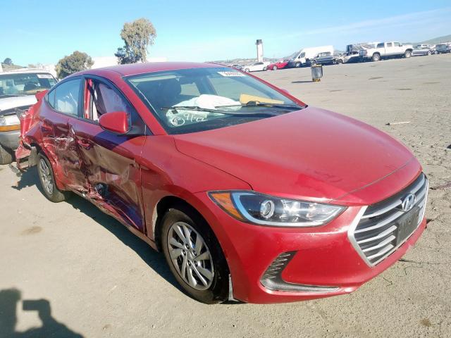 HYUNDAI ELANTRA SE 2017 5npd74lf2hh152087