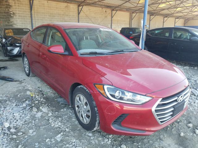 HYUNDAI ELANTRA SE 2017 5npd74lf2hh167348