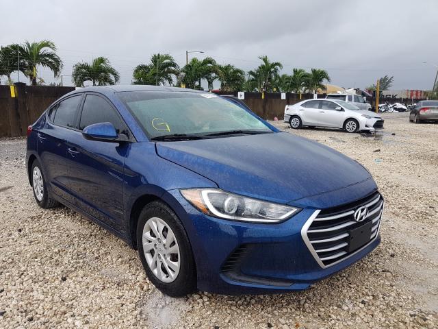 HYUNDAI ELANTRA SE 2017 5npd74lf2hh187048