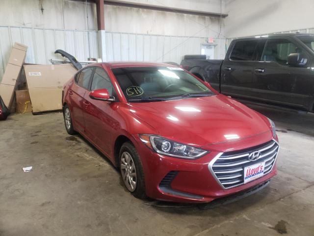 HYUNDAI ELANTRA SE 2017 5npd74lf2hh192816