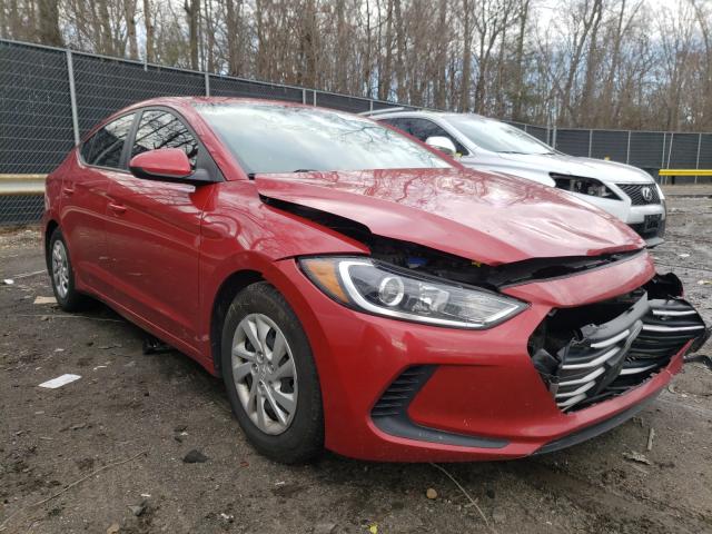 HYUNDAI ELANTRA SE 2017 5npd74lf2hh209503