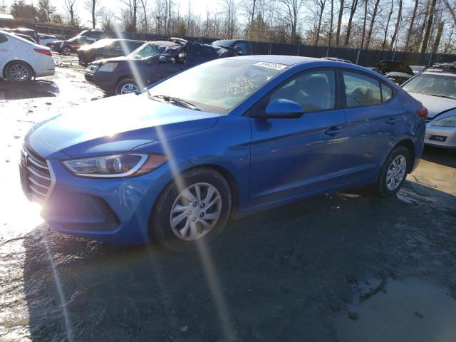 HYUNDAI ELANTRA SE 2017 5npd74lf2hh211753