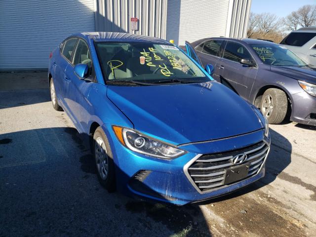 HYUNDAI ELANTRA SE 2017 5npd74lf3hh113184