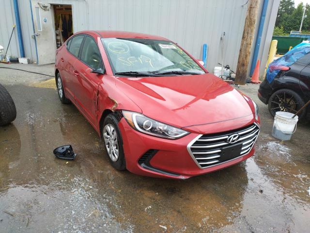 HYUNDAI ELANTRA SE 2017 5npd74lf3hh137081