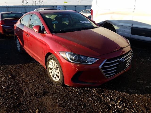 HYUNDAI ELANTRA SE 2017 5npd74lf3hh139719