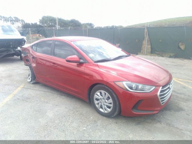 HYUNDAI ELANTRA 2017 5npd74lf3hh193294