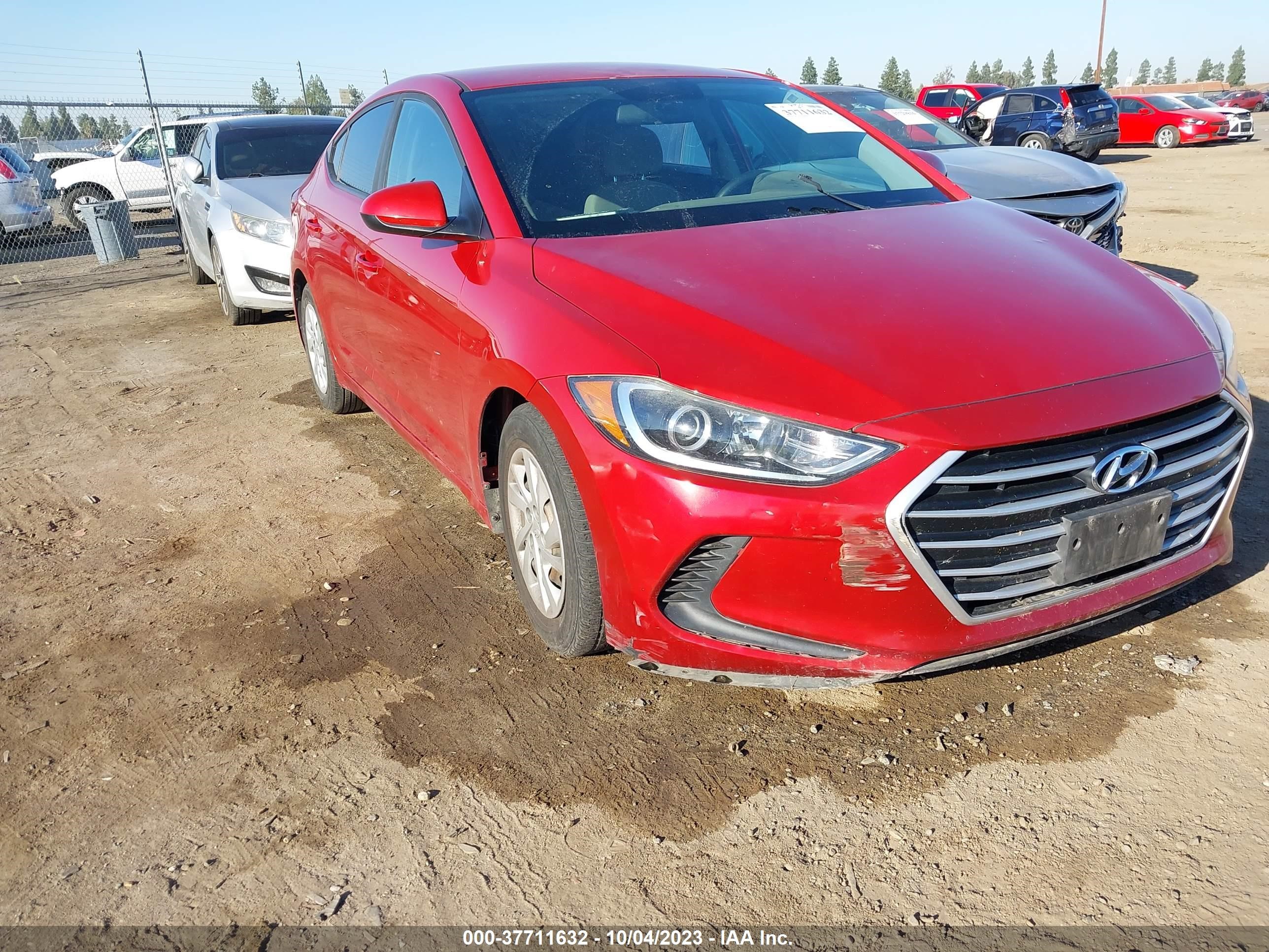 HYUNDAI ELANTRA 2017 5npd74lf3hh201281