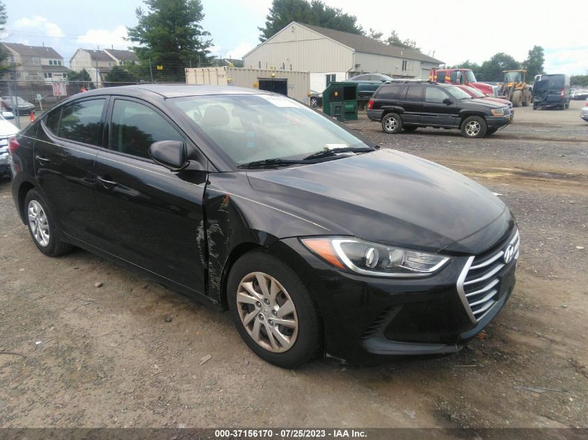 HYUNDAI ELANTRA 2018 5npd74lf3jh231225