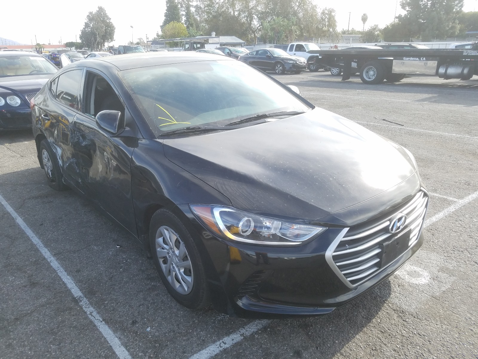 HYUNDAI ELANTRA SE 2018 5npd74lf3jh329008