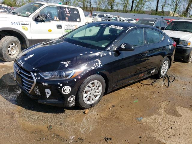 HYUNDAI ELANTRA SE 2018 5npd74lf3jh359464