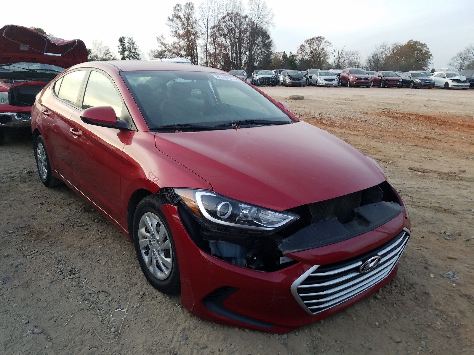 HYUNDAI ELANTRA SE 2017 5npd74lf4hh067686