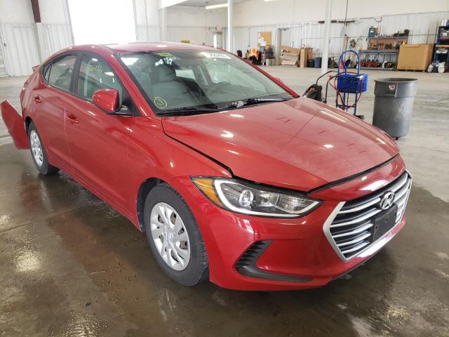 HYUNDAI ELANTRA SE 2017 5npd74lf4hh082303