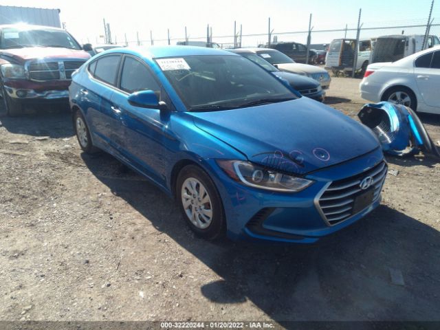 HYUNDAI ELANTRA 2017 5npd74lf4hh103585