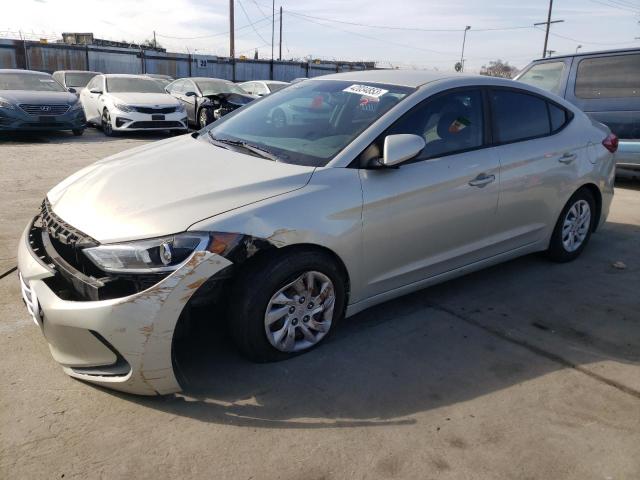 HYUNDAI ELANTRA SE 2017 5npd74lf4hh166623