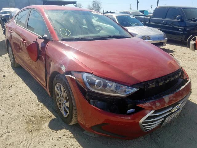 HYUNDAI ELANTRA SE 2017 5npd74lf4hh181624