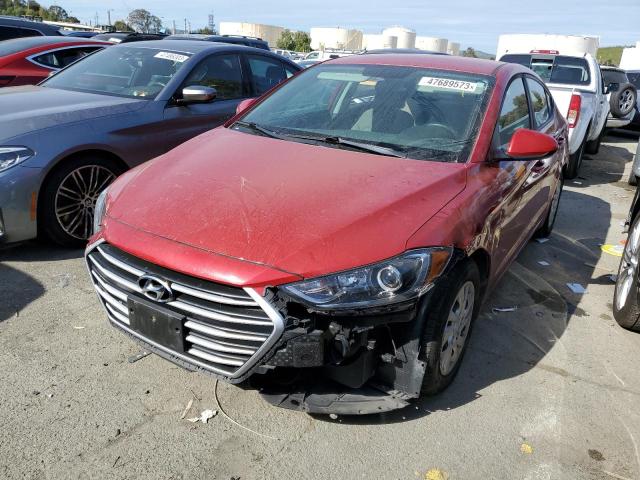 HYUNDAI ELANTRA SE 2017 5npd74lf4hh189352