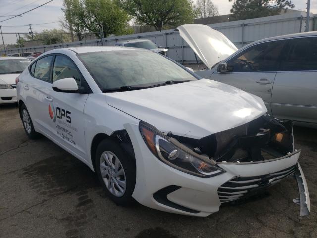 HYUNDAI ELANTRA SE 2018 5npd74lf4jh236661