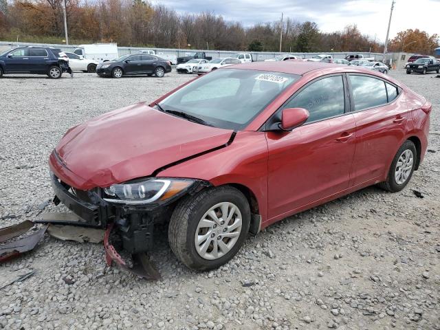 HYUNDAI ELANTRA SE 2018 5npd74lf4jh342334