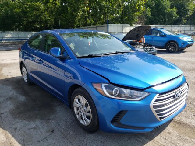 HYUNDAI ELANTRA SE 2017 5npd74lf5hh121450