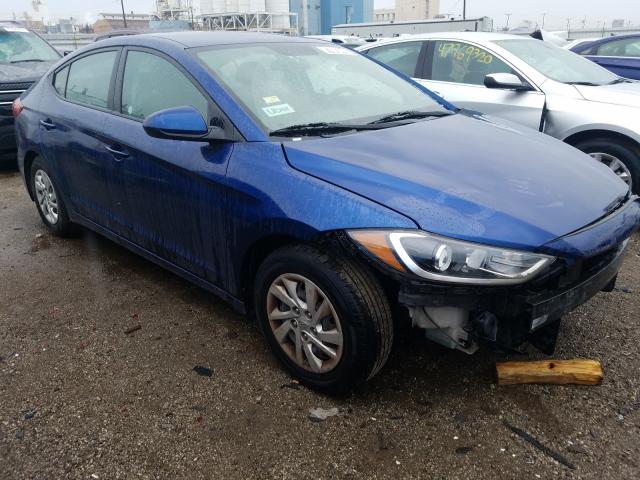 HYUNDAI ELANTRA SE 2017 5npd74lf5hh165125