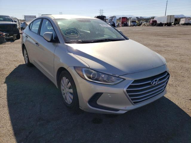 HYUNDAI ELANTRA SE 2017 5npd74lf5hh166050