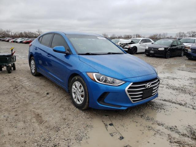 HYUNDAI ELANTRA SE 2017 5npd74lf5hh167313