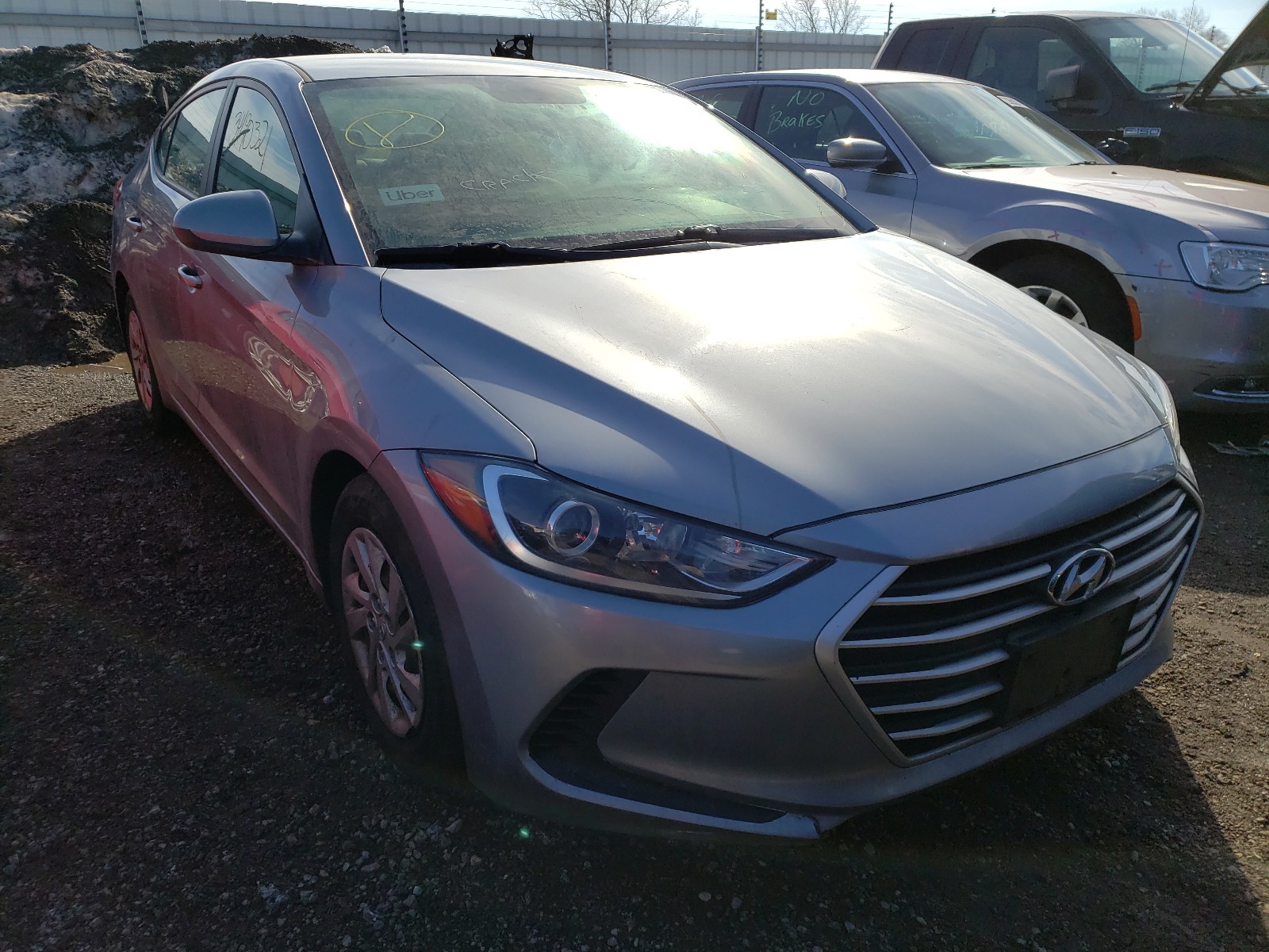 HYUNDAI ELANTRA SE 2017 5npd74lf5hh181731