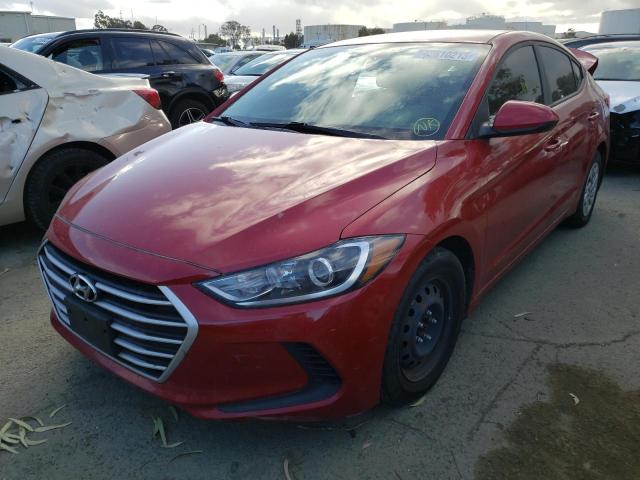 HYUNDAI ELANTRA SE 2017 5npd74lf5hh183026