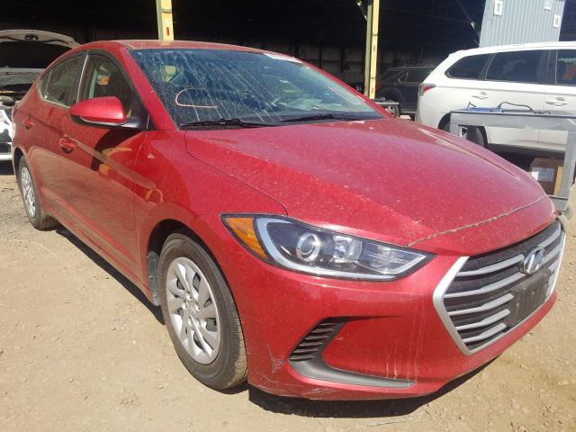 HYUNDAI ELANTRA SE 2017 5npd74lf5hh206868