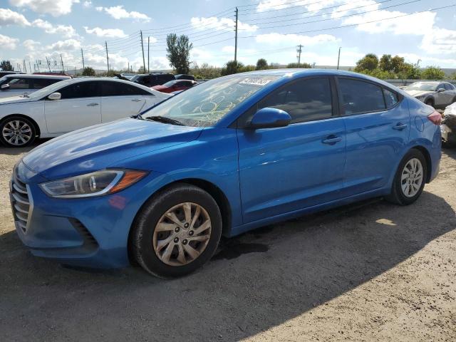 HYUNDAI ELANTRA SE 2017 5npd74lf5hh210564