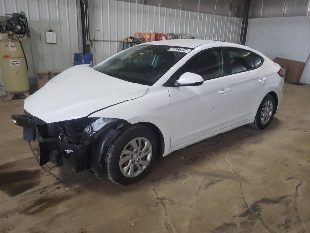 HYUNDAI ELANTRA SE 2018 5npd74lf5jh313375