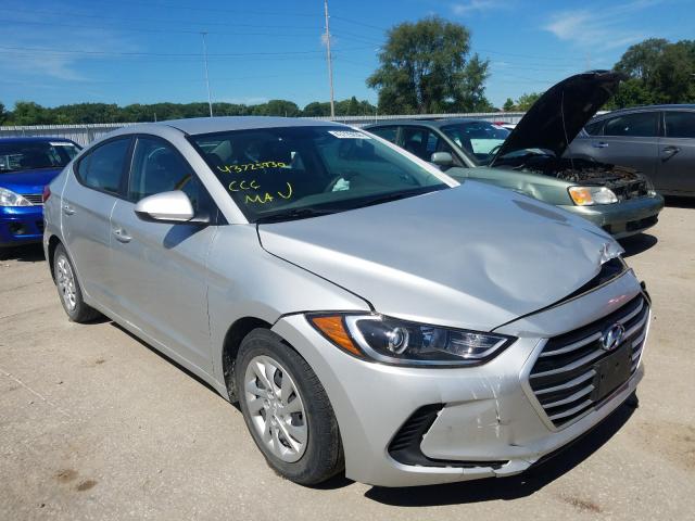 HYUNDAI ELANTRA SE 2018 5npd74lf5jh317071