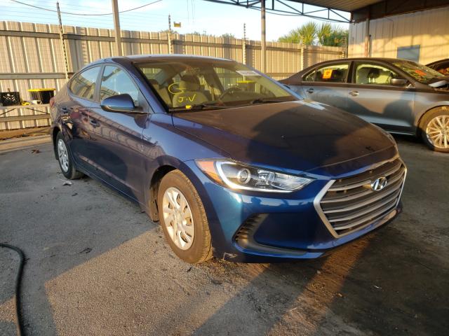 HYUNDAI ELANTRA SE 2018 5npd74lf5jh340446