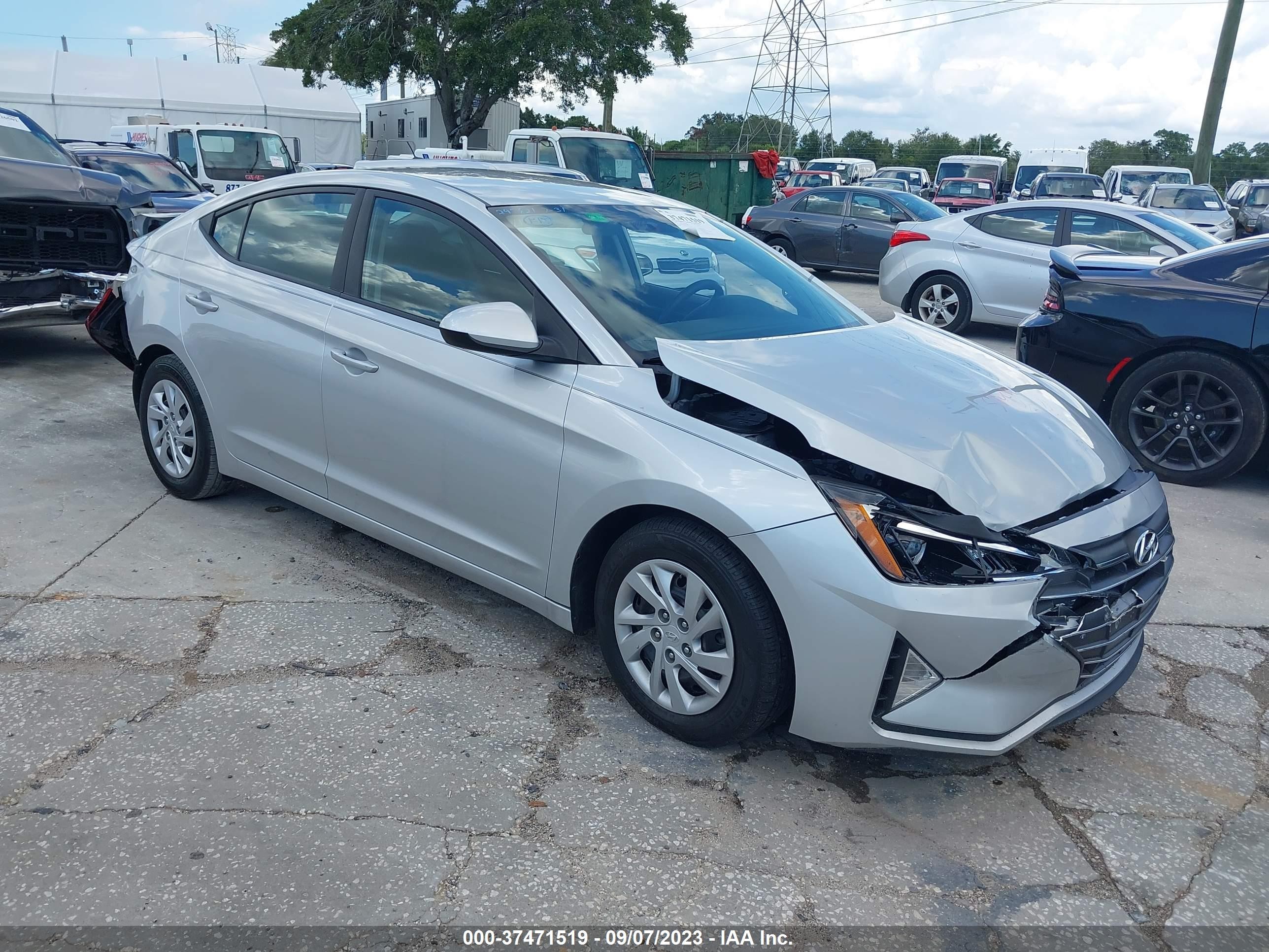 HYUNDAI ELANTRA 2019 5npd74lf5kh452360