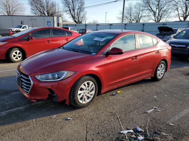 HYUNDAI ELANTRA SE 2017 5npd74lf6hh084182