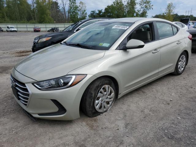 HYUNDAI ELANTRA SE 2017 5npd74lf6hh099605